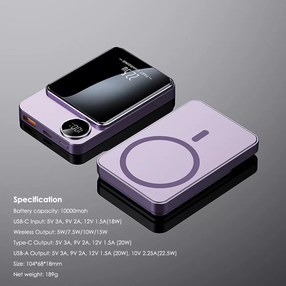 Magnetic MagSafe Wireless Power Bank