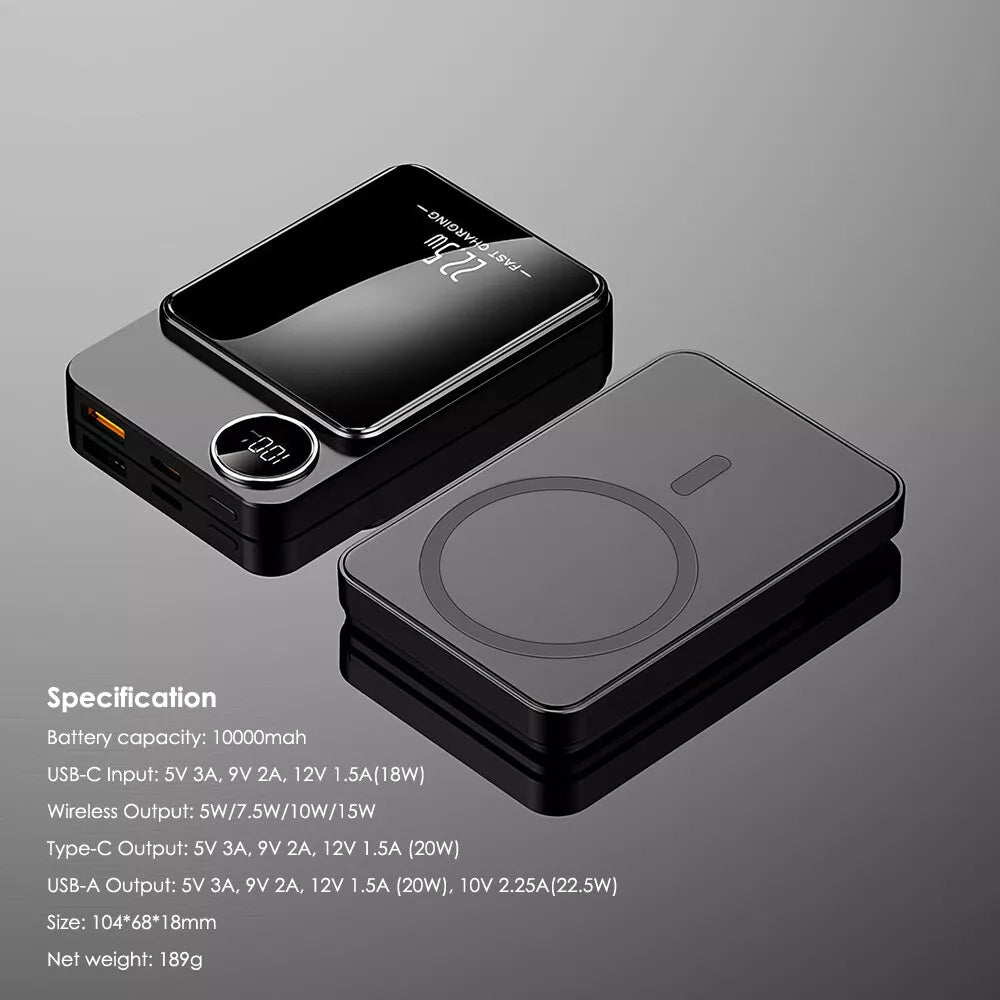 Magnetic MagSafe Wireless Power Bank